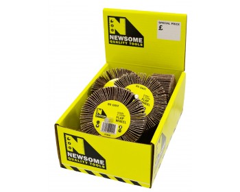 Box of 80mm x 30mm Aluminium Oxide Flap Wheels